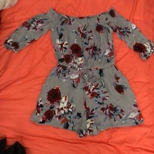 Off the shoulder romper